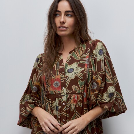 VESTIDO EIRA Chocolate