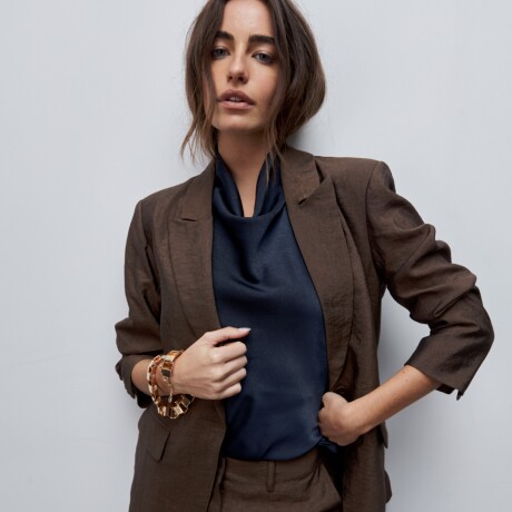 BLAZER GLOW Chocolate