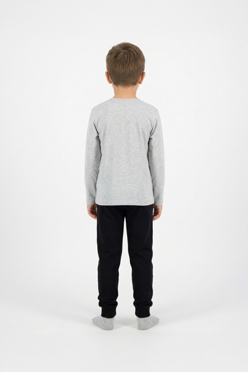 Conjunto Try to Stop me GRIS MELANGE