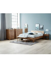 Estructura cama OLSKER 2 Plazas 140x190 roble claro Estructura cama OLSKER 2 Plazas 140x190 roble claro