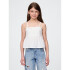 STRAPPY WOV BOW TOP NEW OFF WHITE