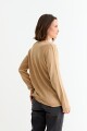 Sweater hilo metálico BEIGE