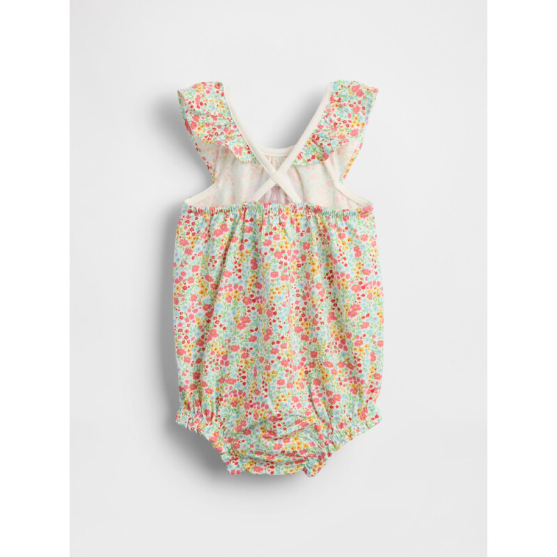 FRCH LOGO BUBBLE ONE PIECE PINK FLORAL