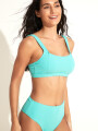 BIKINI TIRO ALTO ALFONSINA TURQUESA