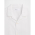 V-SS STANDARD LINEN COTTON RESORT COLLAR NEW OFF WHITE