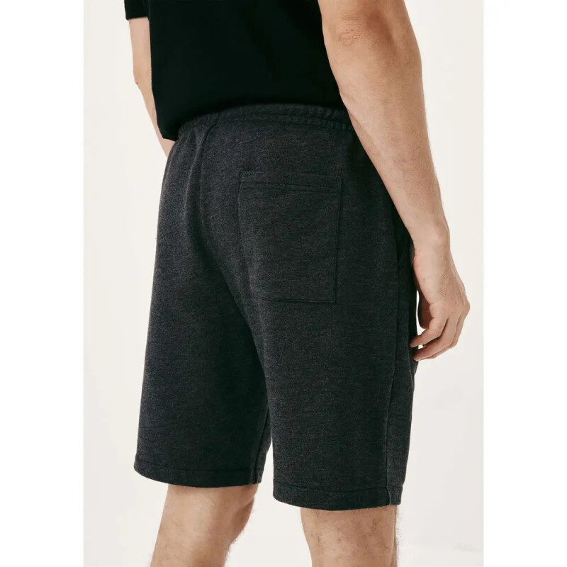 BERMUDA MASC PRETO MESCLA