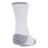 UA Velociti Run Cush 3p Crew-WHT WHT-101
