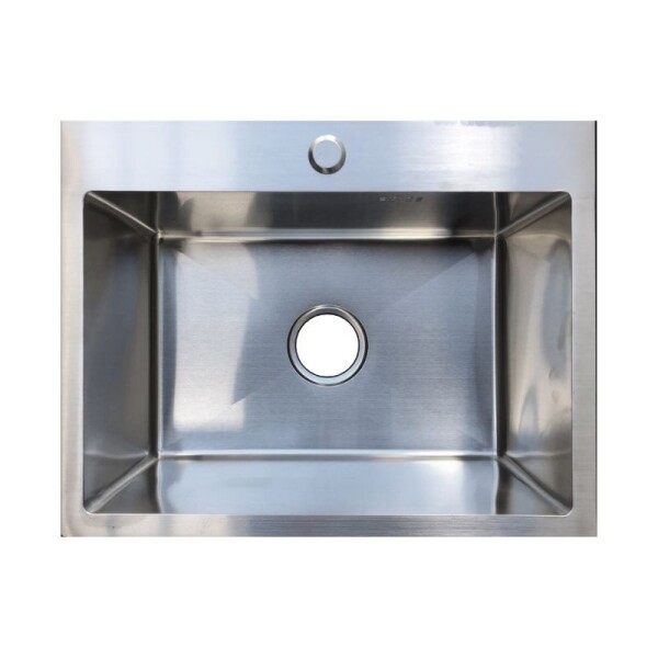 PILETA SIMPLE DE SOBREPONER 55 X 45 X 22 + ACCESORIOS - INOX PILETA SIMPLE DE SOBREPONER 55 X 45 X 22 + ACCESORIOS - INOX