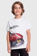 Remera con Infantil. Blanco