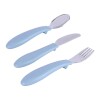 Set x3 cubiertos BUBA pastel celeste