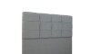 Respaldo Queen Madera y Tela - London 160 Gris