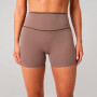 Short The No-Seam Pureluxe Tlc Short 4 Mujer Desert Shadows/dark Sienna