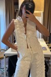 Dancing Queen top Blanco