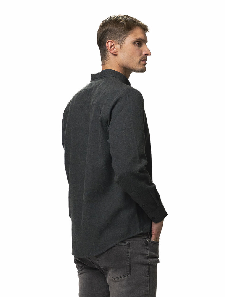Camisa Franela Philadelphia Forum Gris Oscuro