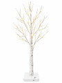 ARBOL MINIMALISTA LUCES LED CALIDAS BLANCO (V)