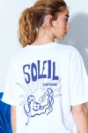 Remera soleil blanco