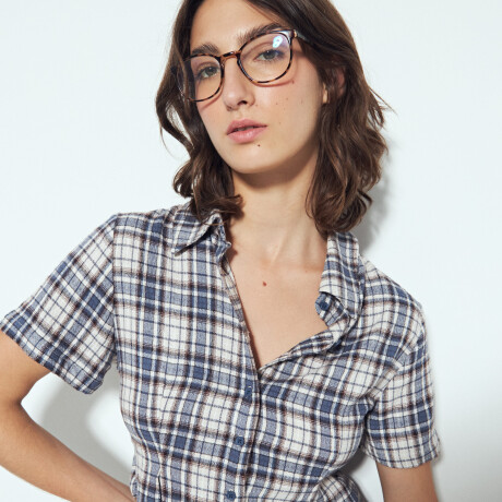 CAMISA OXFORD Azul Lavado