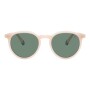 Lentes de sol De Acetato Redondo Premium Verde/Beis