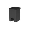 LX4100 Papelera Basurero Con Pedal Trium De 12 Lts Negro Ou