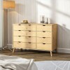 Cómoda 8 Cajones Madera - Linea Dublin Natural
