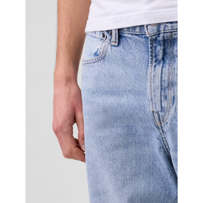 V-RELAXED FIT LT GRAVEL STONE LIGHT WASH