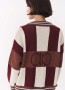 Cardigan Glory Print Bordó PRE ORDEN