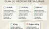 Sabana Ajustable Super King 200 hilos - Pilar Gris