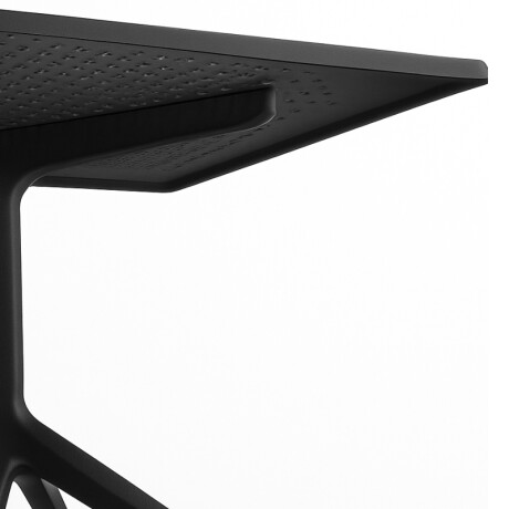 MESA CUADRADA EXTERIOR DE POLIPROPILENO 80CM Mesa Cuadrada para Exterior 80 cm Negra Sky