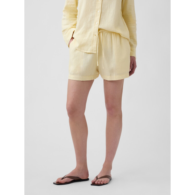 V-LINEN 4IN EASY SHORT MAIZE