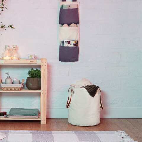 Cesta natural organizadora 41 lts. con cuerda -TRAMONTINA TM0103