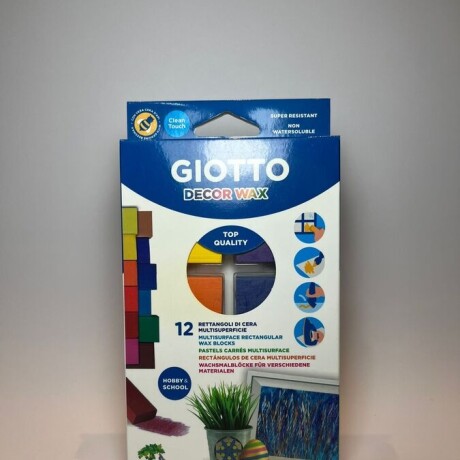 Setx12 rectangulos de Cera Giotto Setx12 rectangulos de Cera Giotto