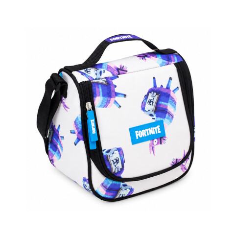 Lunchera de Fortnite Térmica 22 x 23 cm BLANCO