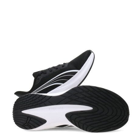 Championes de Mujer Puma Dasher Lite Negro - Blanco