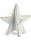 Estrella navideña RAV A11xL12xAl11cm blanco Estrella navideña RAV A11xL12xAl11cm blanco