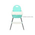 Silla De Bebe Para Comer Plegable Asiento 3 En 1 Arnes Cinturon Seguridad 3 Puntos Imback Color Turquesa Silla De Bebe Para Comer Plegable Asiento 3 En 1 Arnes Cinturon Seguridad 3 Puntos Imback Color Turquesa