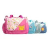 Bolso maternal, pañalero con cambiador. Girafa