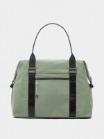 Bolso De Fin De Semana De Nylon verde