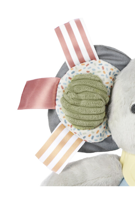 Peluche colgante multisensorial, diseño elefante Peluche colgante multisensorial, diseño elefante