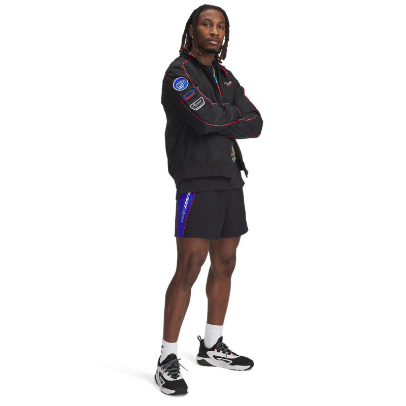 Pjt Rck Colorblock Wvn Short-BLK BLK-001