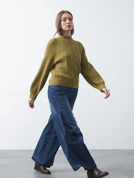 POLERA D.CASSIN LUCERO PISTACHO