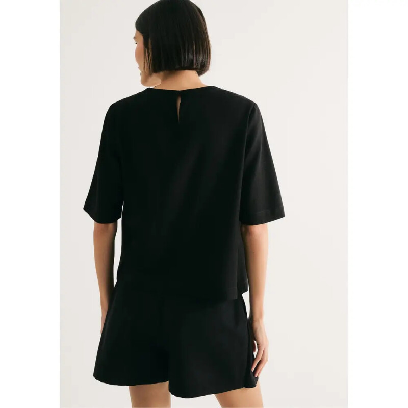 BLUSA FEM PRETO ESCURO