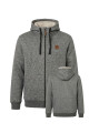 Campera O'Neill Melange Texture Gris Oscuro
