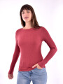 REMERA NULA BORDEAUX