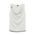 VMCARLY SL BUCKLE TOP JRS SNOW WHITE
