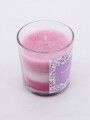 VELA VOTIVO TRES COLORES LAVANDA ROSADO