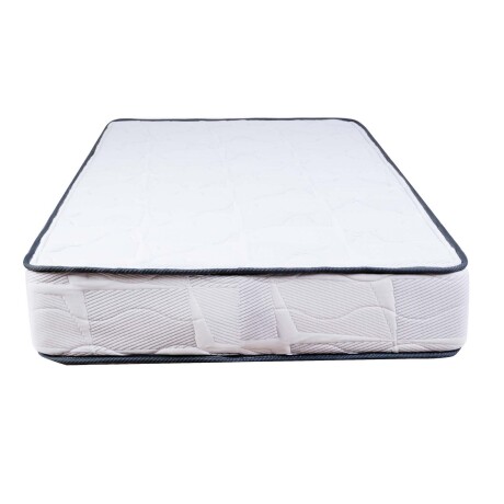 COLCHÓN 1 PLAZA ESPUMA BLANCO JAZMIN