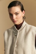 CHALECO CARMENE Beige Melange