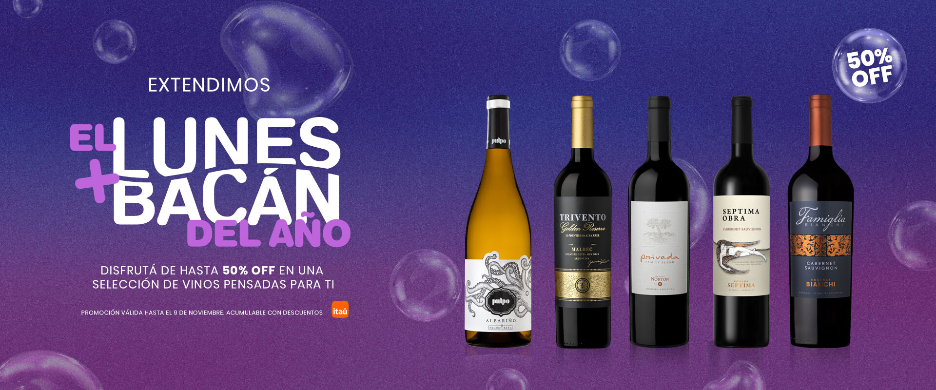 Extendimos El Lunes + Bacán del Año!