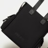 Cartera al hombro Flight en Nylon Negro