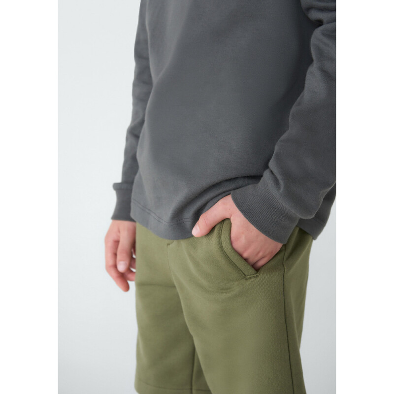 CAMISETA ML MASC GRIS OSCURO